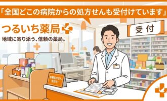 全国どこの病院からの処方せんも