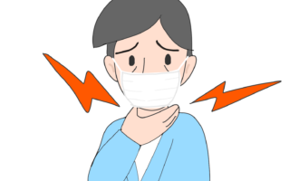 のど風邪マスク